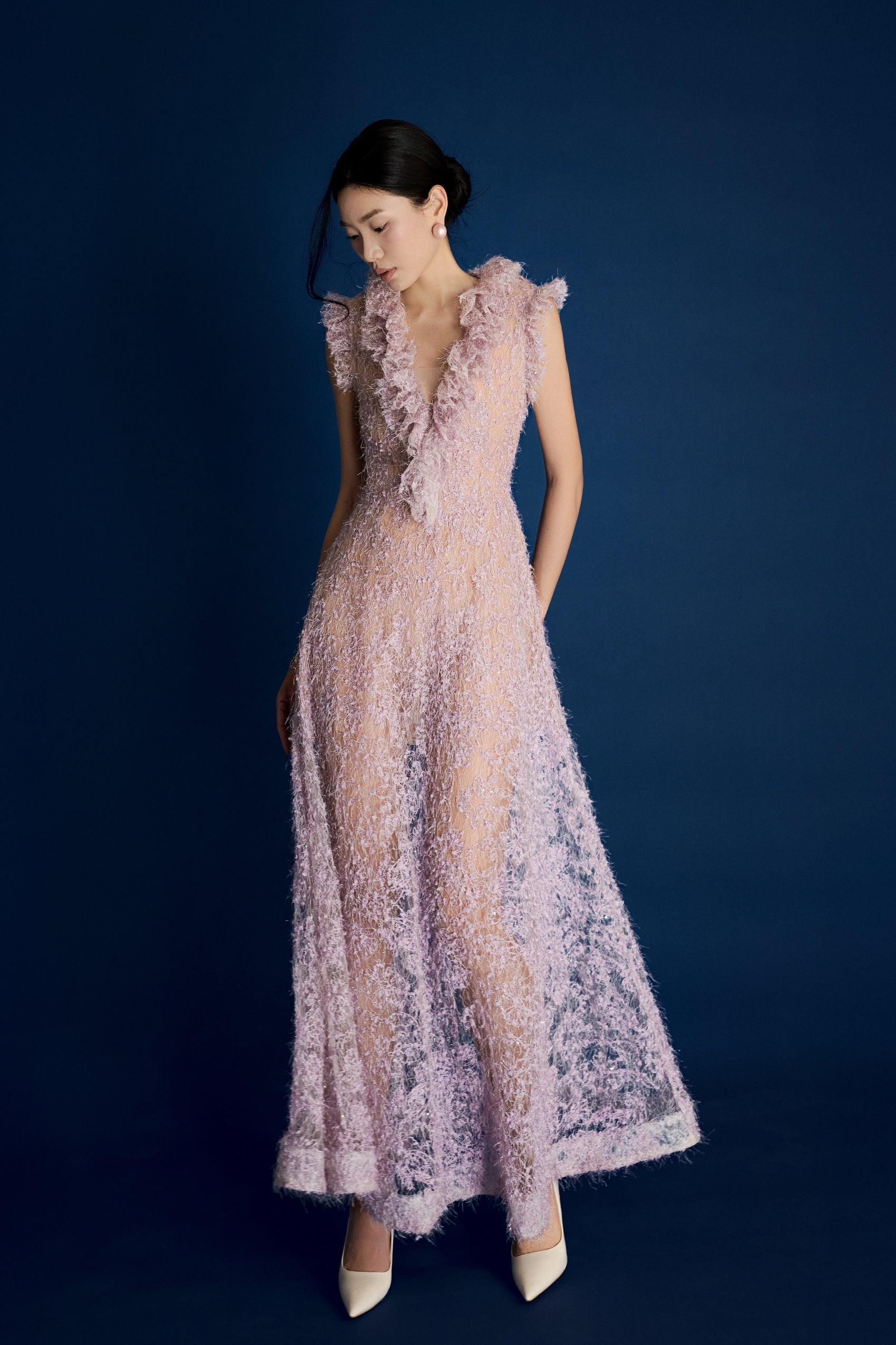 Champagne Maxi Dress