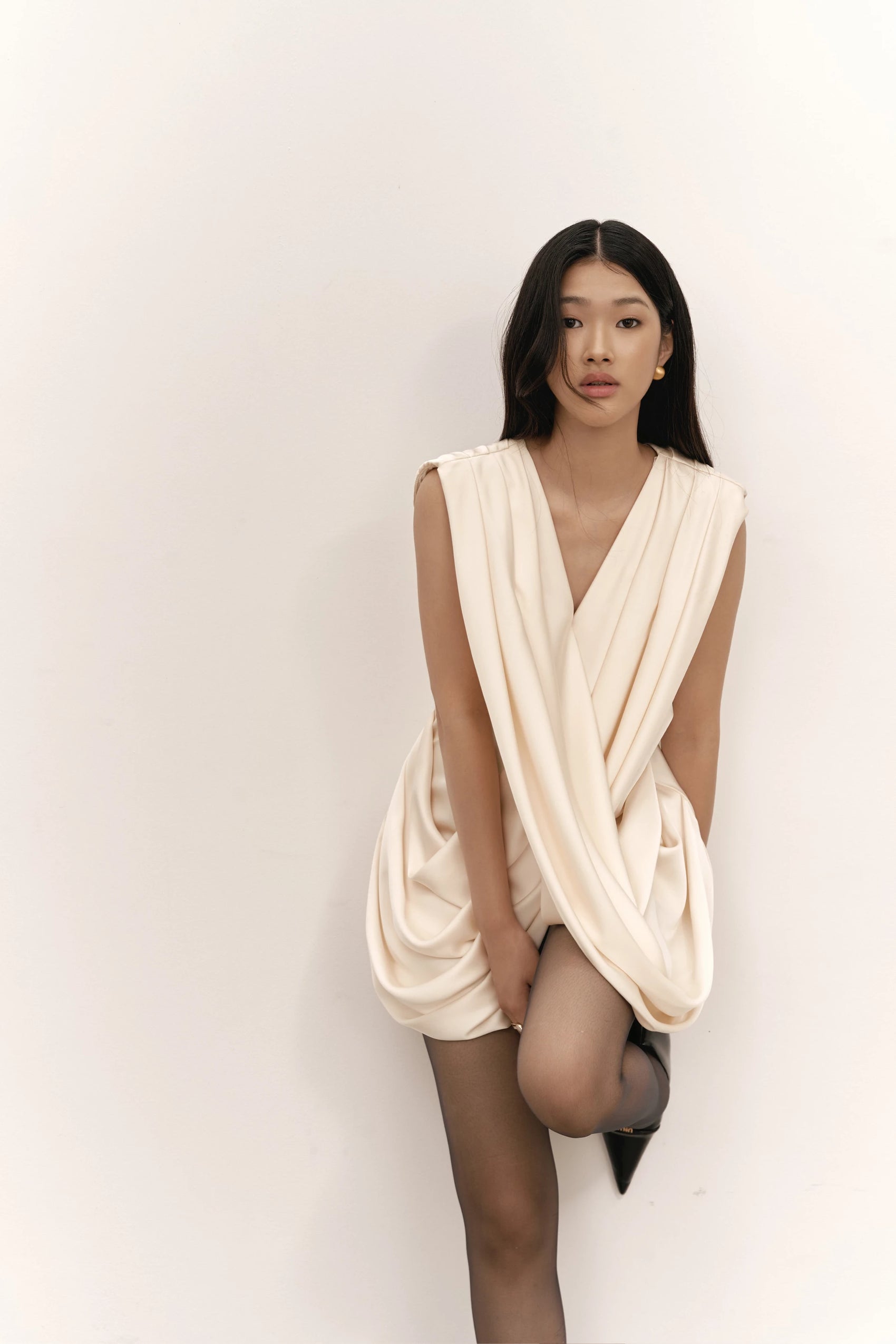 Somewhere Between Dress - Ivory